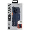 Etui Skinarma Haxa do iPhone 17 Pro      Magnetic Charging + Grip Stand niebieski